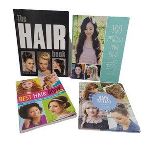 Lot of 4 Hair Styling Hairstylist Salon Photography Inspiration Books